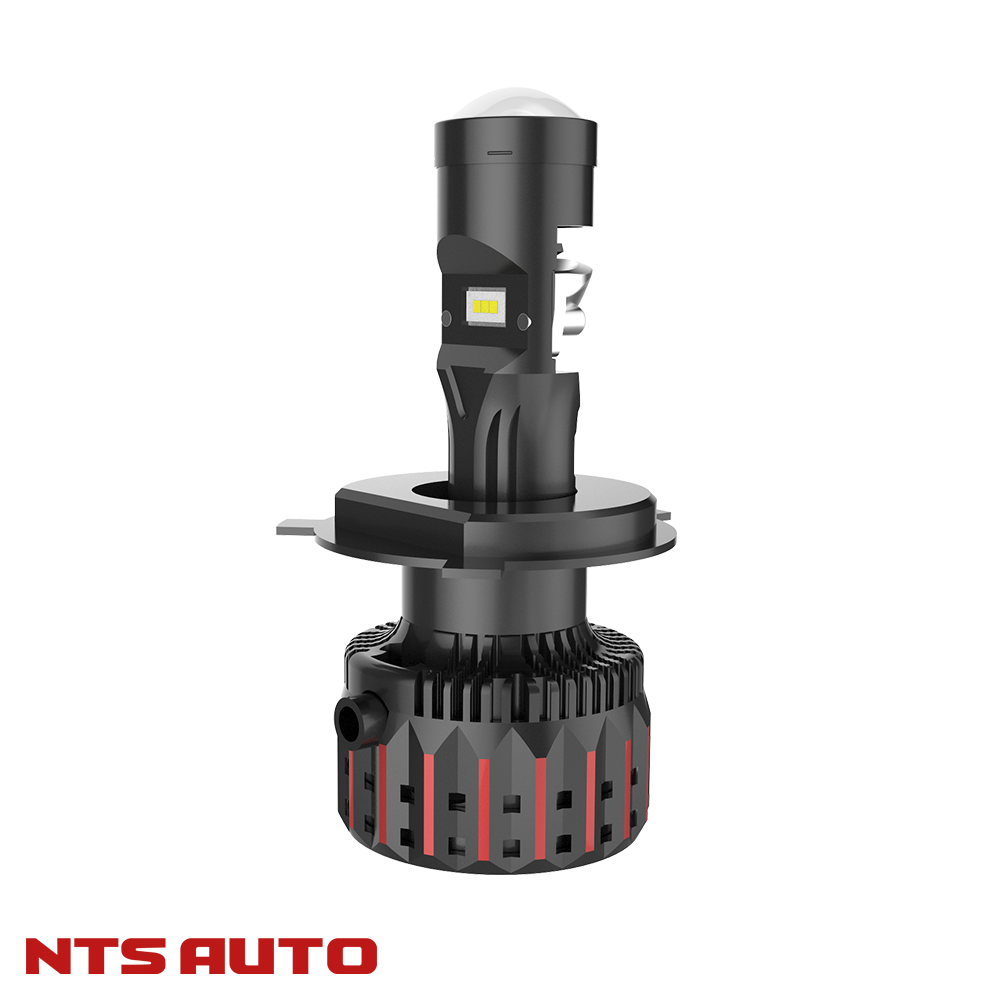 Светодиодные лампы H4 M80 мини 6300k 4500lm линза 90w 9-32v Светодиодные лампы H4 M80 мини 6300k 4500lm линза 90w 9-32v