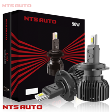 Светодиодные лампы H7 C10 6300K 5000Lm 90W 9-32V