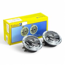 Сигнал звуковой ELEGANCE 12 V 3,5 A, цвет хром