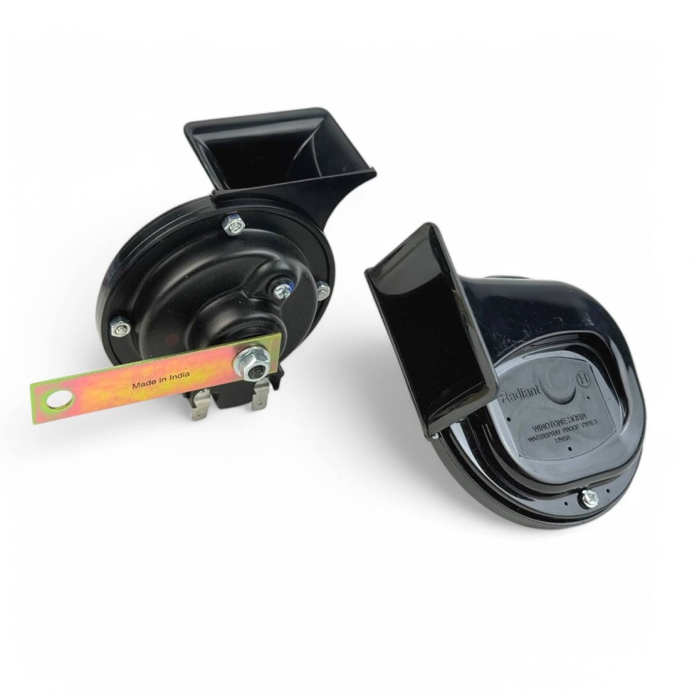 Сигнал звуковой WINDTONE 80 12 V 5 A 500Hz, цвет черный Сигнал звуковой WINDTONE 80 12 V 5 A 500Hz, цвет черный