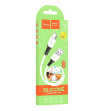 Телефонный кабель для TYPE-C - USB, 1 м, 3 A, материал нейлон, цвет белый