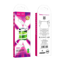 Телефонный кабель для TYPE-C, 1 м, 3а материал пвх, цвет белый