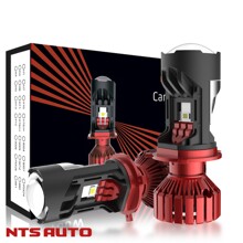 Светодиодные лампы H4 M02K CANBUS линза 6300k 5500lm 100w 12-24v
