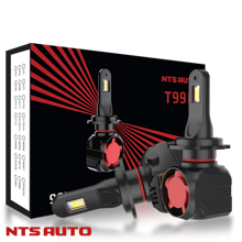 Светодиодные лампы H7 T99 6300K 4500Lm 90W 24-60V подходит для грузовиков