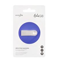 Карта памяти 64 GB USB 2.0 VIXION PRO, цвет серый