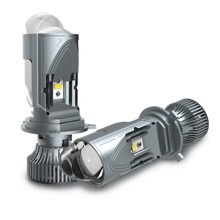 Светодиодные лампы H4 G02 линза 6000k 5000lm 50w 12-24v