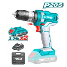 Дрель-шуруповерт аккумуляторная, Li-ion 20 в/2 ач