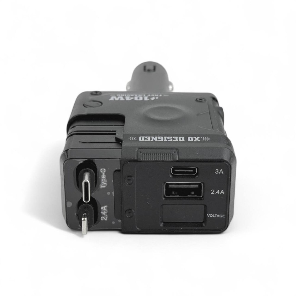 Телефонное азу 2 usb/lighting/type-c 104вт, 2.4а, цвет черный Телефонное азу 2 usb/lighting/type-c 104вт, 2.4а, цвет черный