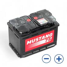 Акб mustang 6ст- 75 о п