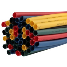 Набор термоусадочных трубок 50 шт * 1 м, 5,0,5 мм, пять цветов