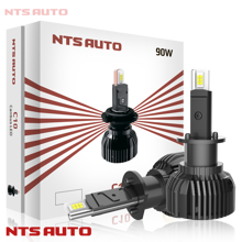 Светодиодные лампы H1 C10 4300K 4500Lm 90W 9-32V