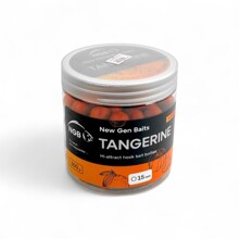 Бойлы вареные насадочные в дипе NGB Tangerine (мандарин) 15мм (300 г, банка)