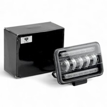 Противотуманная фара универсальная GQ-0060pro 50W, 5 линз + angle eyes gz016 (1шт)