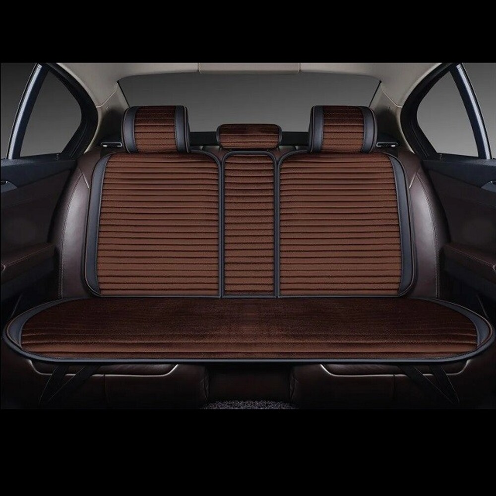 Комплект накидок на весь салон BLISS PLUS цвет коричневый, строчка коричневая, кант черный Комплект накидок на весь салон BLISS PLUS цвет коричневый, строчка коричневая, кант черный