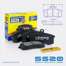 Тормозные колодки передние ваз 2108-2110, калина, Приора, Гранта, Datsun