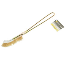 Щетка металлическая ручная с металлической рукояткой стальная проволока 0,18 мм