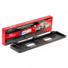 Рамка номерного знака с камерой заднего вида, 170?+ ночная подсветка, + парктроники