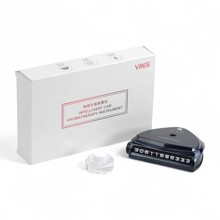 Табличка с номером телефона и ароматизатором для автомобиля, цвет черный