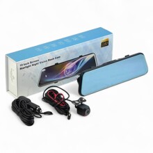 Видеорегистратор зеркало на весь экран + камера заднего вида