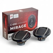 Динамики 17,50 см (6*9 дюймов) коаксиальные MIRAGE эстрадные, круглые 540 Вт
