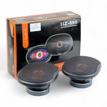 Динамики 16,3 * 23,7 см (6 * 9 дюйм) коаксиальные, овальные 1200 Вт