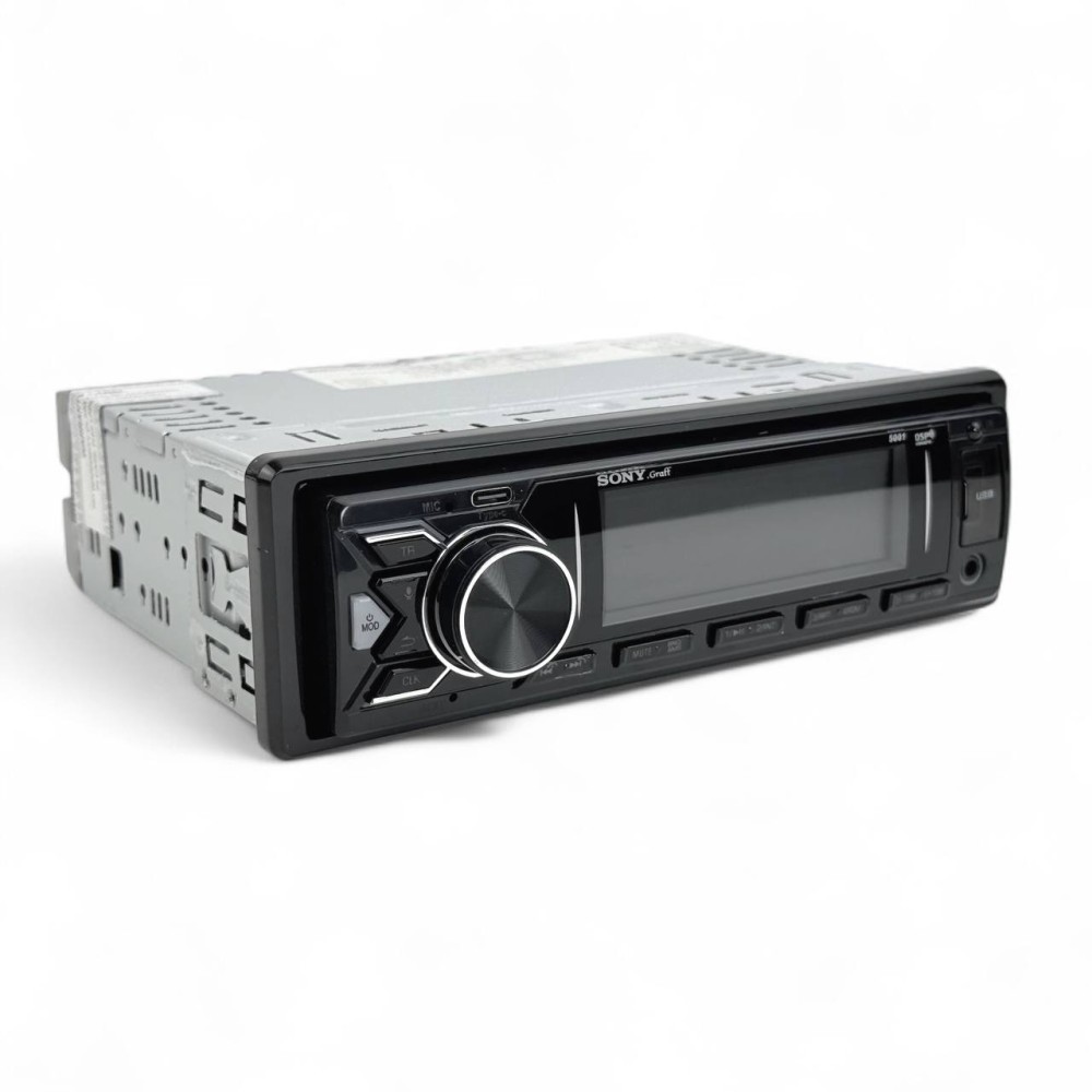Магнитола 5001 BT, 12V, подсветка 7 цветов, AUX, Bluetooth, пульт (SONY-GRAFF) Магнитола 5001 BT, 12V, подсветка 7 цветов, AUX, Bluetooth, пульт (SONY-GRAFF)