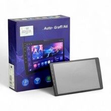 Магнитола двухдиновая A6 9, 4+64G (Android 15, Carplay, Симкарта, кулер)
