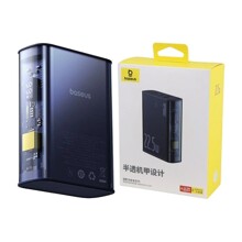 Зу power bank на 20 000 mAh, 22.5 W, 1 провода USB Type-A, USB Type-C, цвет синий