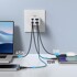 Телефонное сетевое зу 2 usb type-c + 2 usb type-a + кабель USB Type-C, 65W, 1 м, 3.25 A, цвет белый Телефонное сетевое зу 2 usb type-c + 2 usb type-a + кабель USB Type-C, 65W, 1 м, 3.25 A, цвет белый