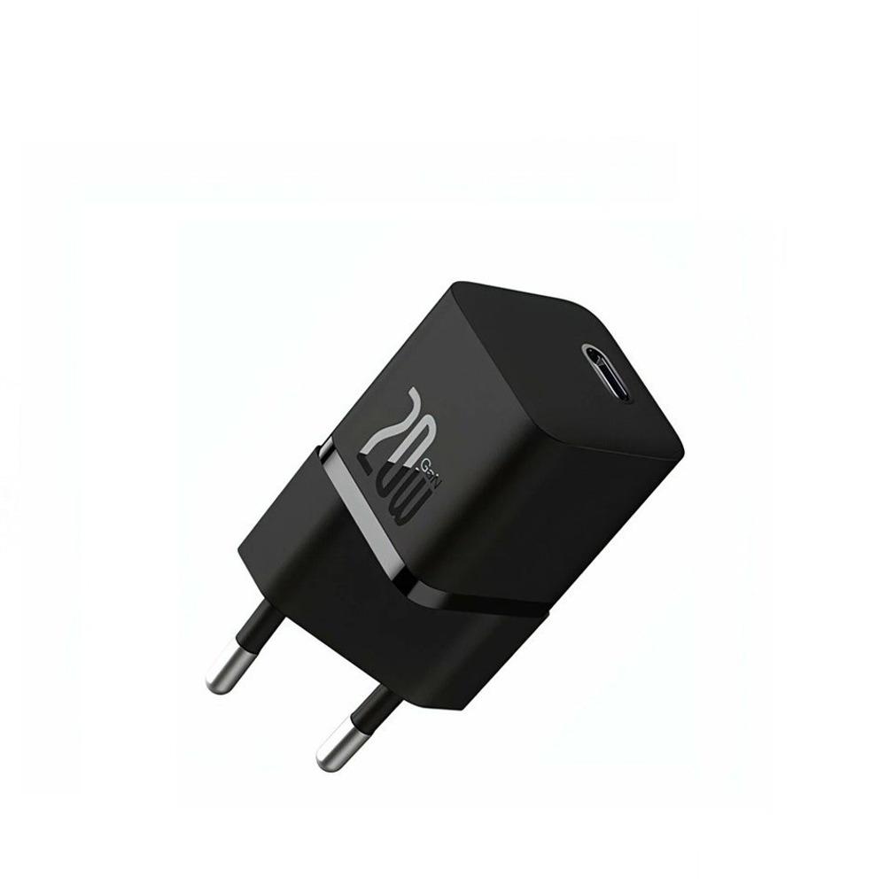 Телефонное сетевое зу 1 usb type-c, qualcomm quick charge 3.0, 20w, 3a, цвет черный Телефонное сетевое зу 1 usb type-c, qualcomm quick charge 3.0, 20w, 3a, цвет черный