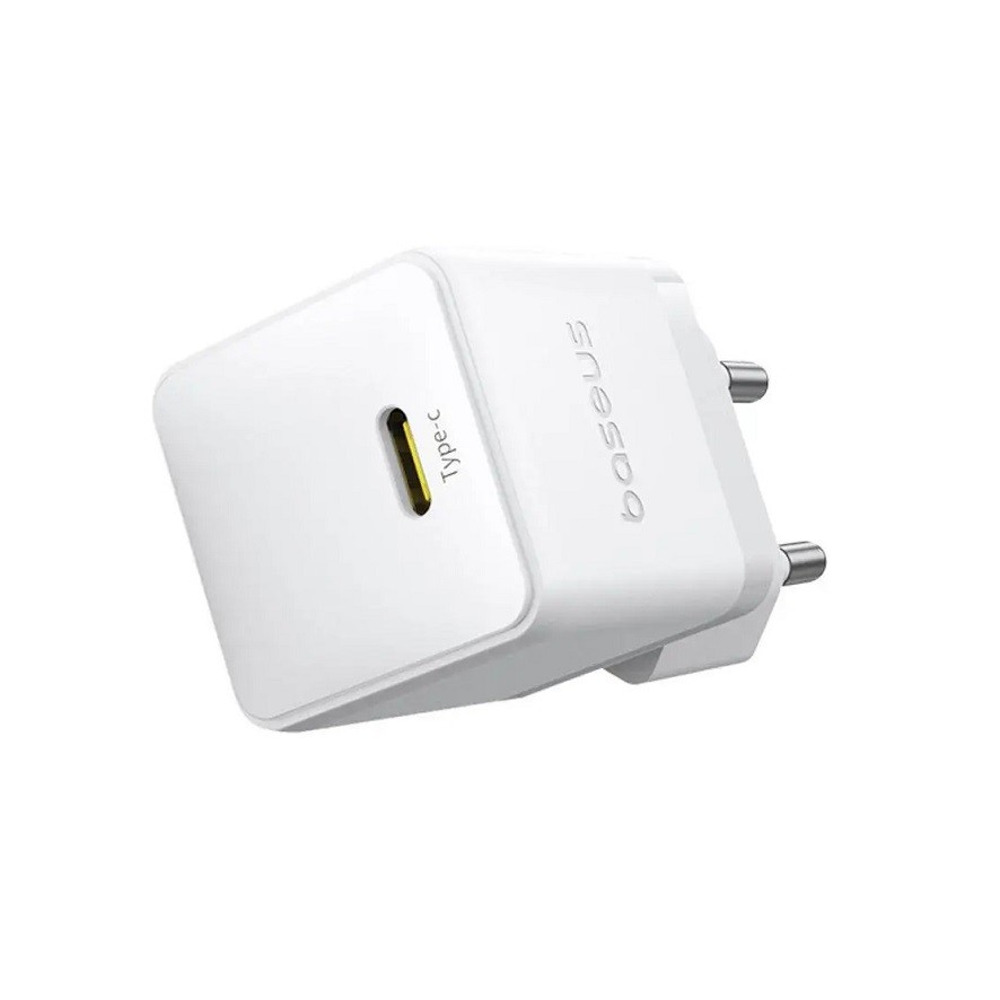 Телефонное сетевое зу 1 usb type-c+провод, 30W, 3A, цвет белый Телефонное сетевое зу 1 usb type-c+провод, 30W, 3A, цвет белый