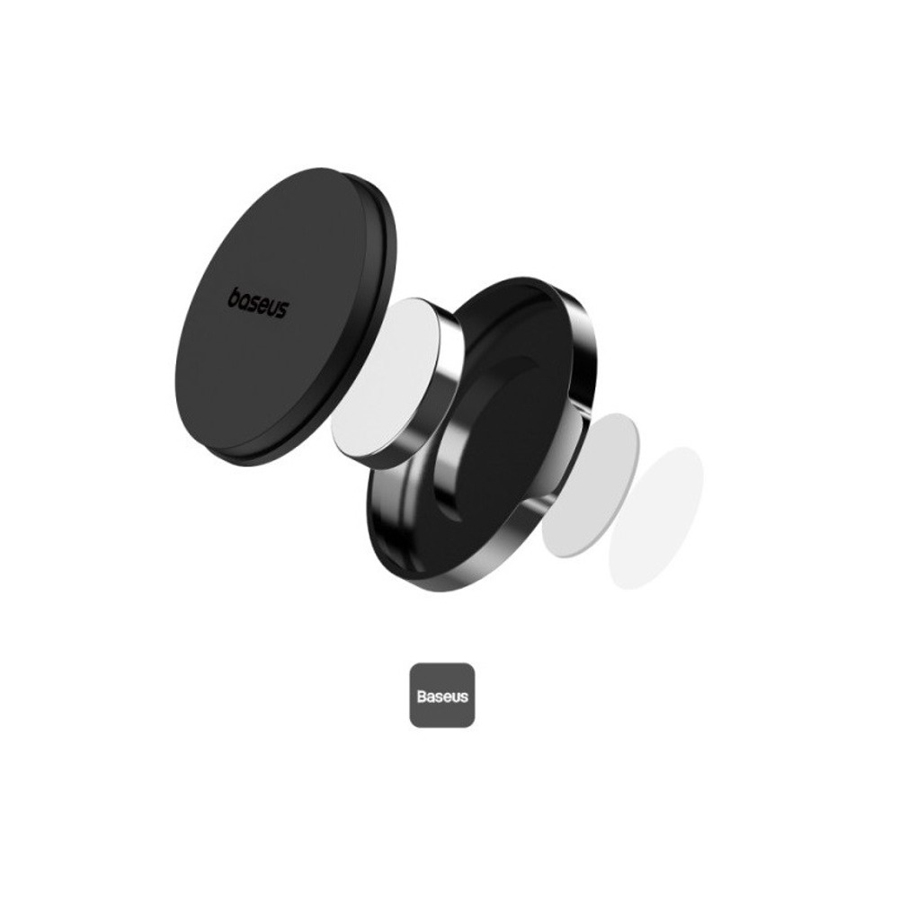 Телефонный держатель на клейкой ленте, магнитный, взащение на 360, цвет черный Телефонный держатель на клейкой ленте, магнитный, взащение на 360, цвет черный