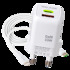 Телефонное сетевое зу 1 usb + 1 type-c, qualcomm quick charge 3.0, usb power delivery, gan, 33 вт, + кабель Type-C-Lightning, цвет белый Телефонное сетевое зу 1 usb + 1 type-c, qualcomm quick charge 3.0, usb power delivery, gan, 33 вт, + кабель Type-C-Lightning, цвет белый