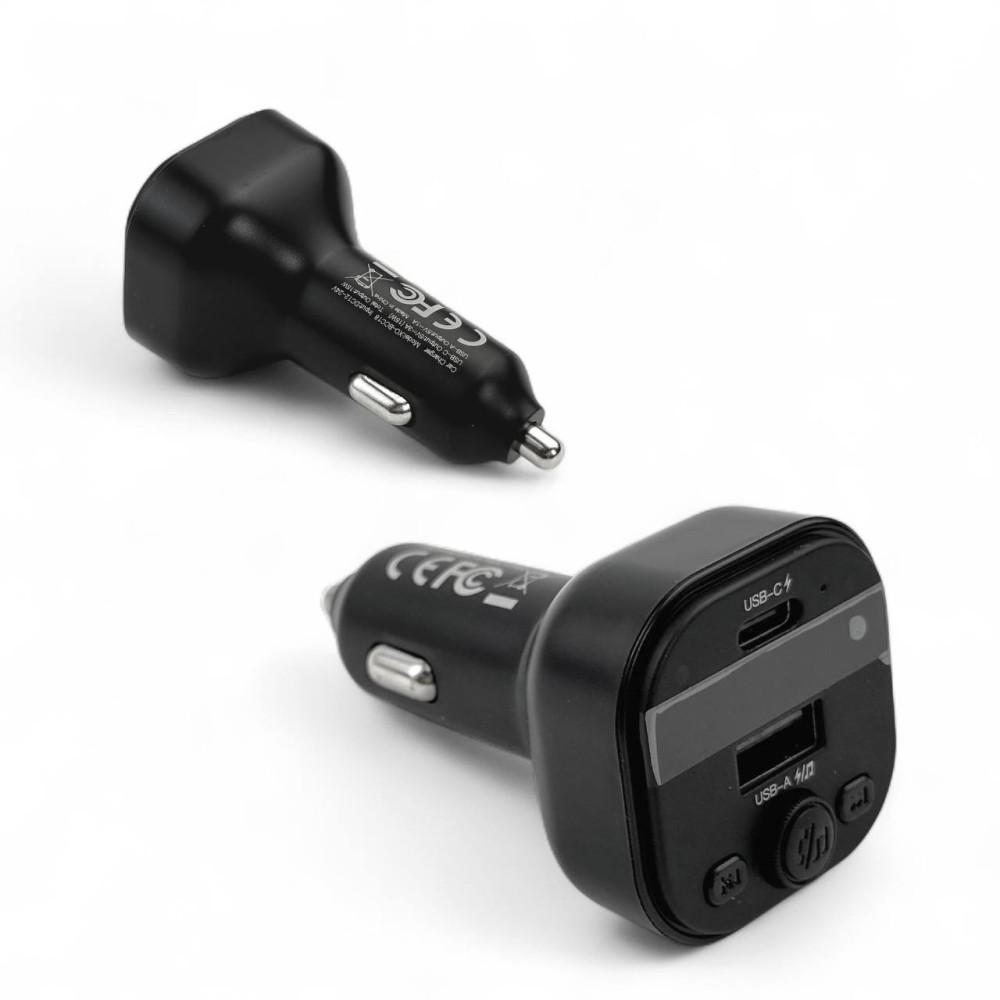 FM-Модулятор Bluetooth MP3 Car Charger + кабель Type-C, FM-BCC18, цвет черный FM-Модулятор Bluetooth MP3 Car Charger + кабель Type-C, FM-BCC18, цвет черный