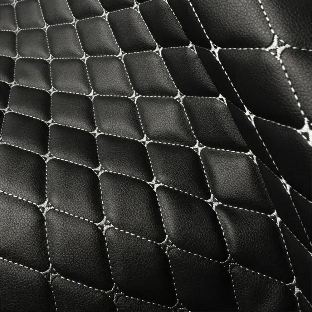 Кожа пвх level ромб 1 метр на поролоне 5 мм, рисунок бабочка, цвет черный, нитка белая, толщина 0,6 мм, ширина 140см Кожа пвх level ромб 1 метр на поролоне 5 мм, рисунок бабочка, цвет черный, нитка белая, толщина 0,6 мм, ширина 140см