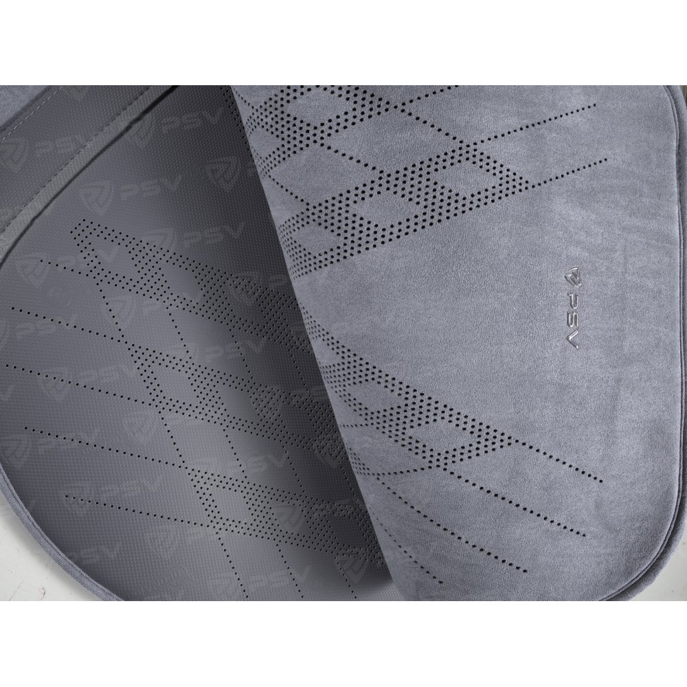 Комплект накидок на весь салон ATOM PLUS, материал алькантара, цвет серый, строчка серая, кант серый Комплект накидок на весь салон ATOM PLUS, материал алькантара, цвет серый, строчка серая, кант серый