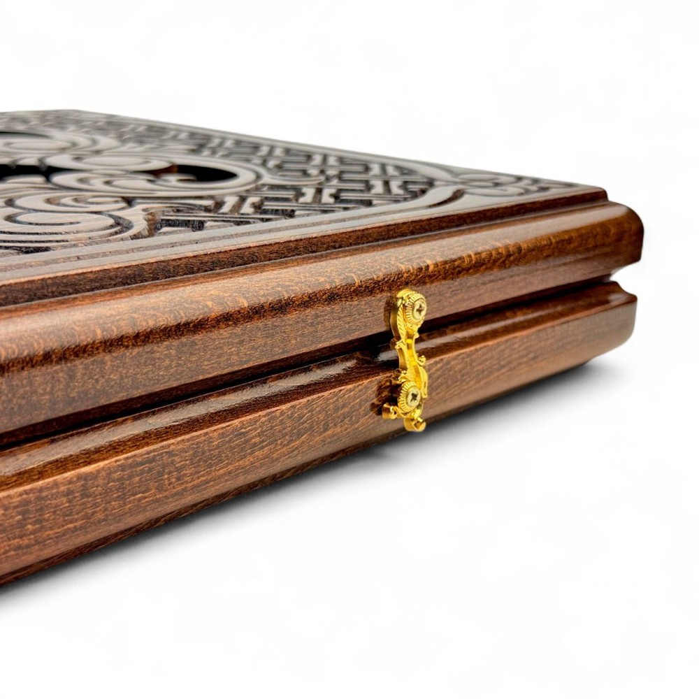 Нарды резные из бука, размер 60*29 см Нарды резные из бука, размер 60*29 см