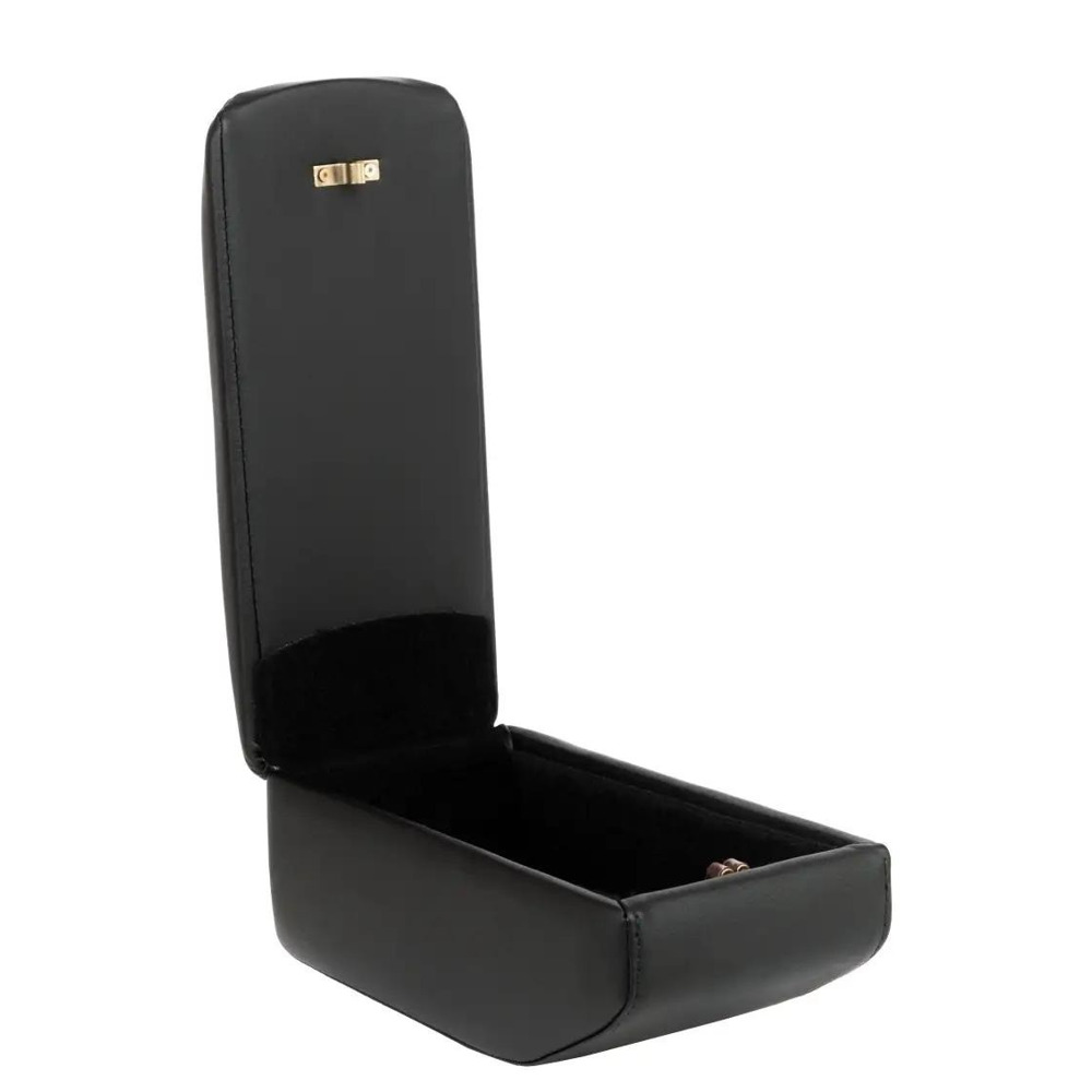 Бокс - подлокотник для лада 2109, синий квадрат, кож.зам., цвет черный Бокс - подлокотник для лада 2109, синий квадрат, кож.зам., цвет черный