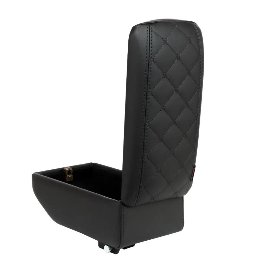 Бокс - подлокотник для лада 2190,1118-2,датсун Ми-До, Он-До, черный квадрат, кож.зам. черный Бокс - подлокотник для лада 2190,1118-2,датсун Ми-До, Он-До, черный квадрат, кож.зам. черный