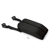 Подлокотник для ваз нива легенда с 2020г, цвет обивки чёрный, ткань (комп. 2 шт.)