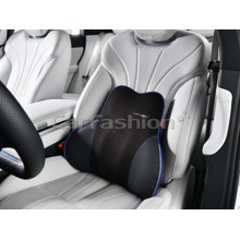 Подушка автомобильная для спины с перфорацией, VIBE, цвет черный/черный/синий