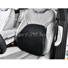 Подушка автомобильная суппорт с памятью для спины, spine, материал ЭкоКожа+сетка с перфорацией, цвет черный/черный/черный