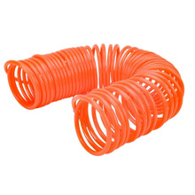 Шланг витой полиуретановый 7мм х 8мм х 15м с быстроразъемами