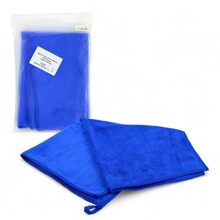 Салфетка 40*40 микрофибра универсальная, цвет синяя