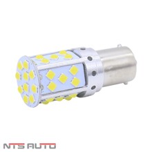 Светодиод S25 1156 (P21W) 3030-35 LED 12V 1конт белый