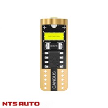 Светодиод T10 (W5W) 3 LED 2055 6300K 12-24V белый