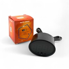 Часы - термометр, вольтметр для лада приора (Синяя индикация)