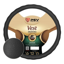 Оплетка из эко-кожи VEST EXTRA Fiber, цвет черный, размер 2XL