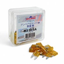 Предохранители флажковые мини 5а (в коробке 50 штук)