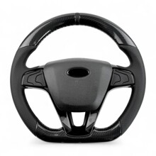 Руль 2107-2121 ваз-нива карбон черный